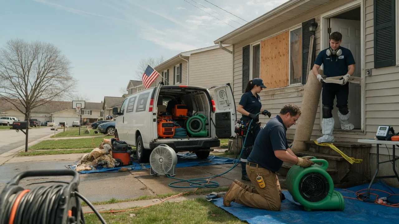 Water Damage Restoration in West Point, IA near me